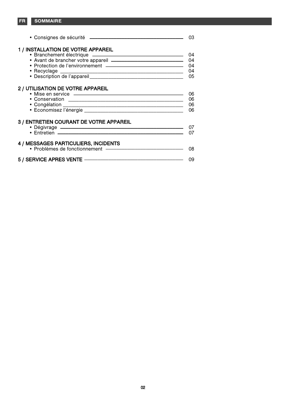 Fagor CFJ1520 User Manual | Page 18 / 50