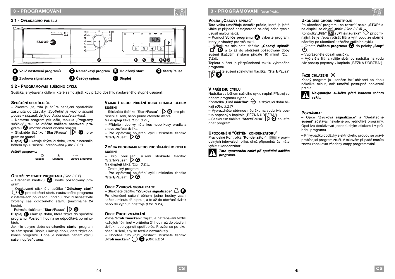 Sfe-820ce | Fagor SFE-820CELX User Manual | Page 23 / 39