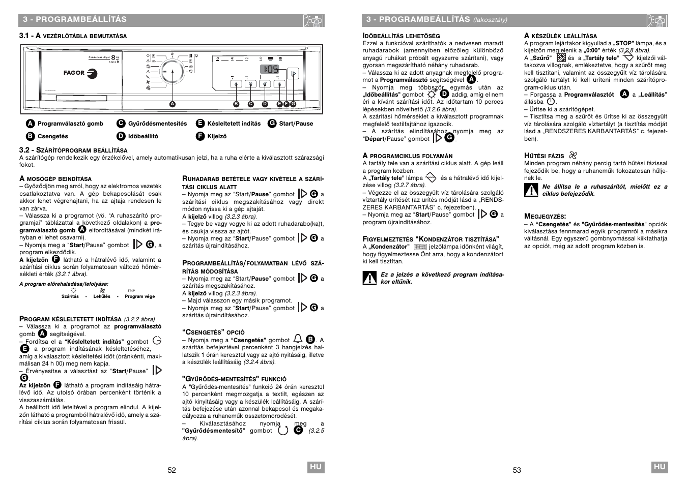 Sfe-820ce | Fagor SFE-820CELX User Manual | Page 27 / 39