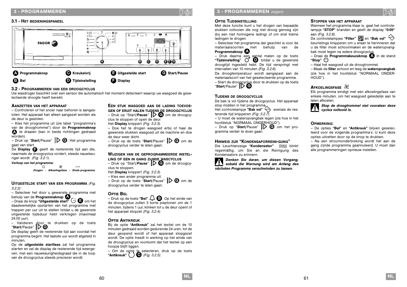 Sfe-820ce | Fagor SFE-820CELX User Manual | Page 31 / 39