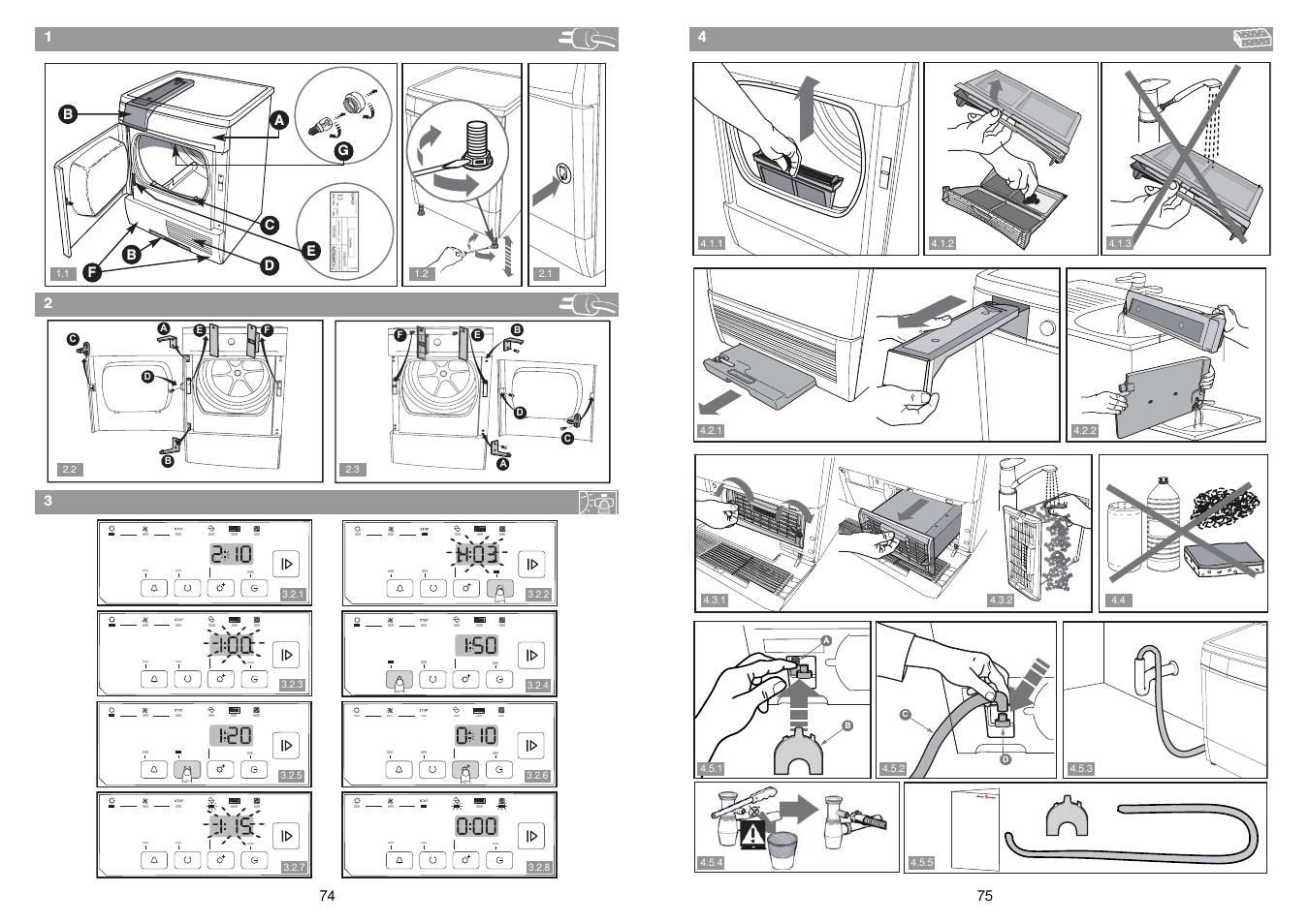 Fagor SFE-820CELX User Manual | Page 38 / 39