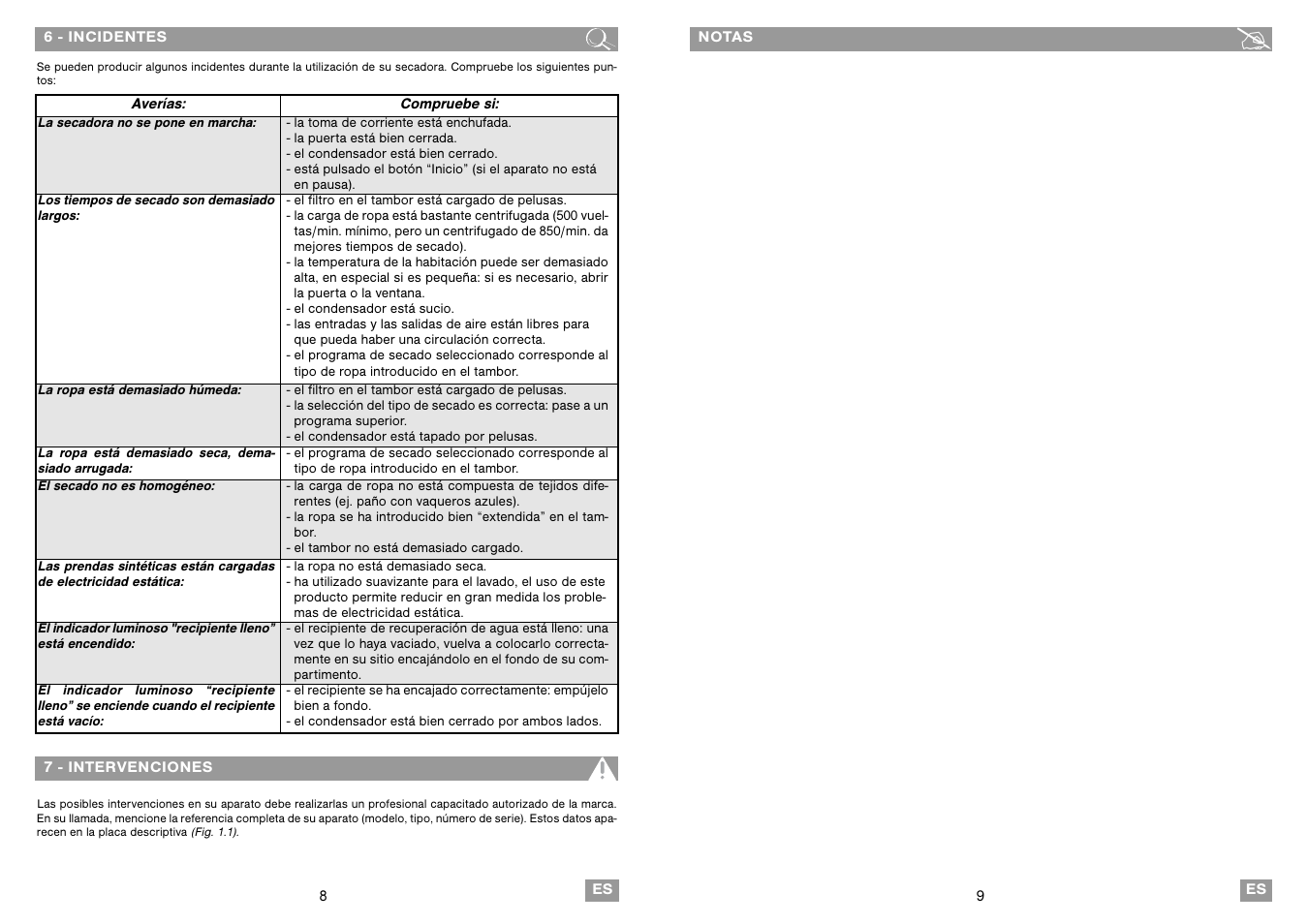 Fagor SFE-820CELX User Manual | Page 5 / 39