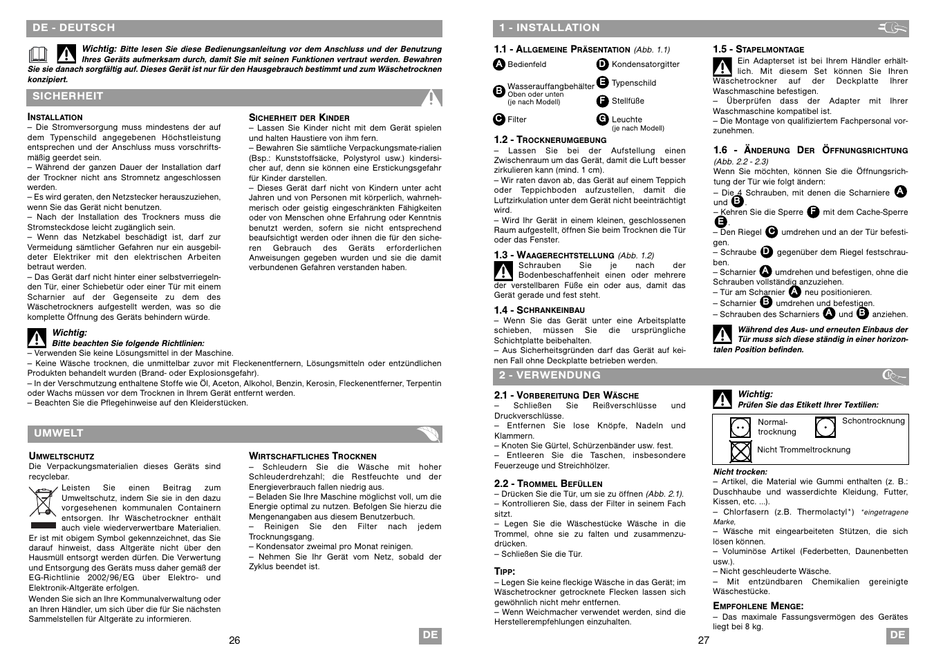 Fagor SF-800CB User Manual | Page 14 / 37