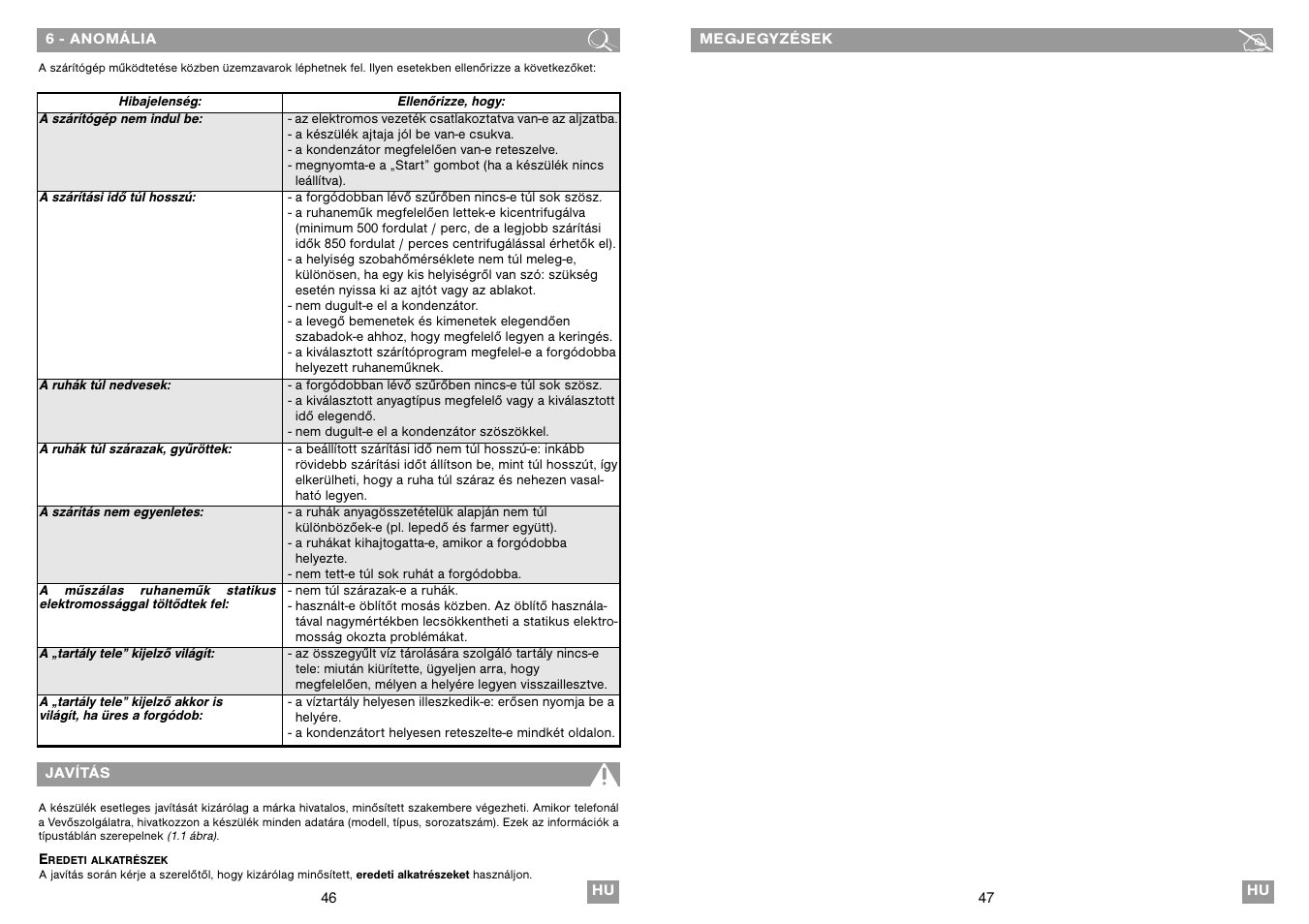 Fagor SF-800CB User Manual | Page 24 / 37