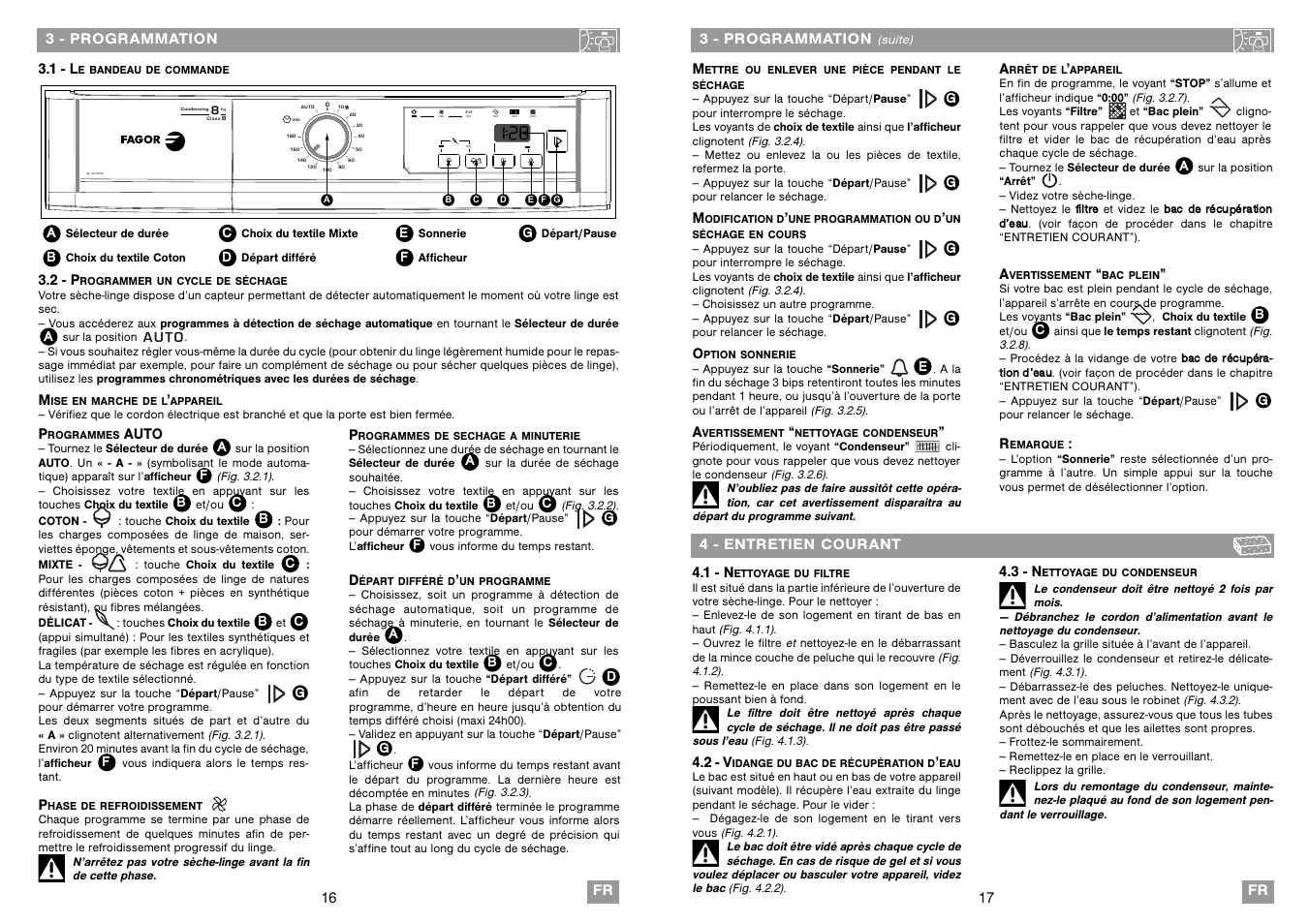 Sf-800cb | Fagor SF-800CB User Manual | Page 9 / 37