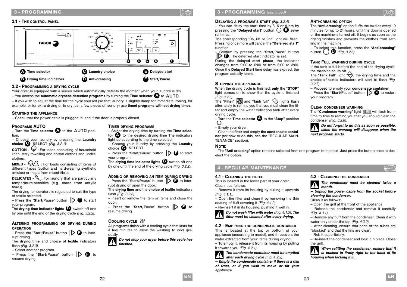 Sf-700cb | Fagor SF-700CB User Manual | Page 12 / 33
