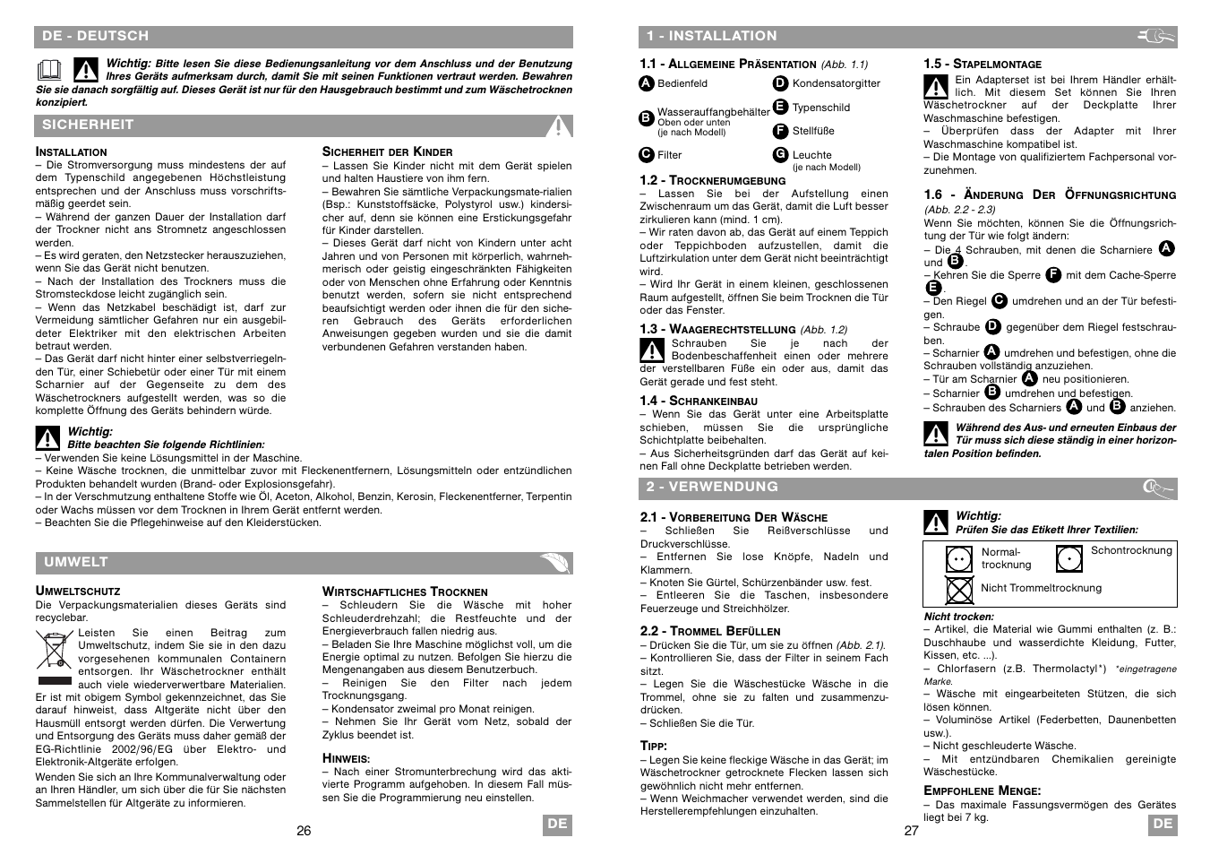 Fagor SF-700CB User Manual | Page 14 / 33