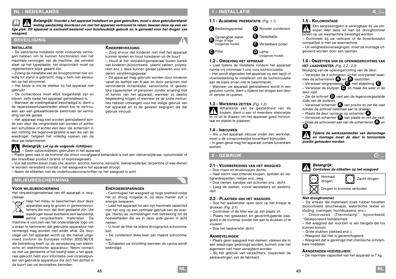 Fagor SF-700CB User Manual | Page 25 / 33