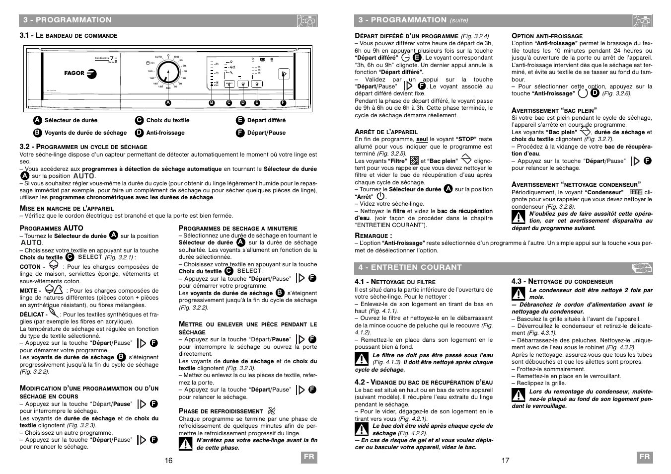 Sf-700cb | Fagor SF-700CB User Manual | Page 9 / 33