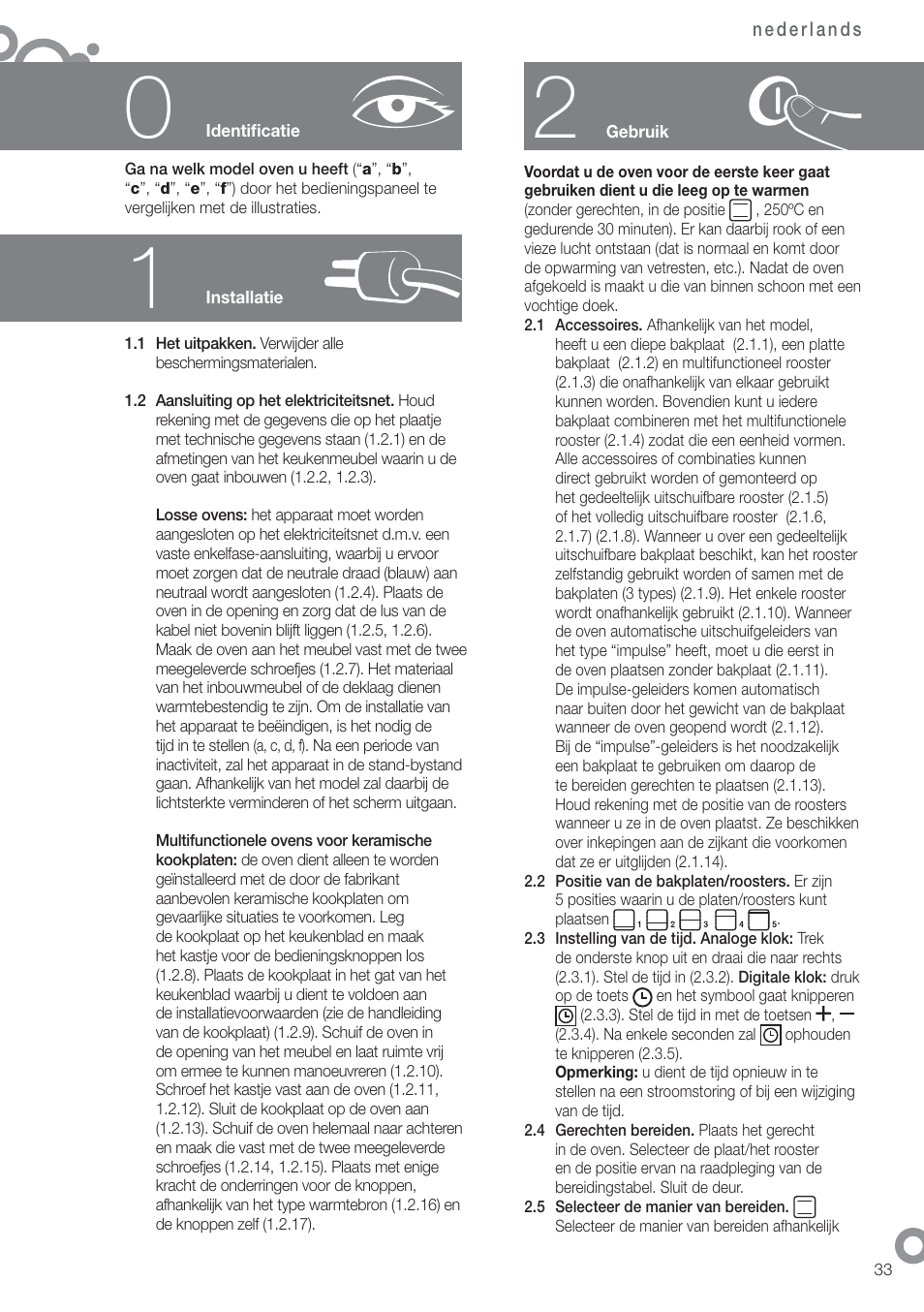 Fagor 6H-185AN User Manual | Page 35 / 86