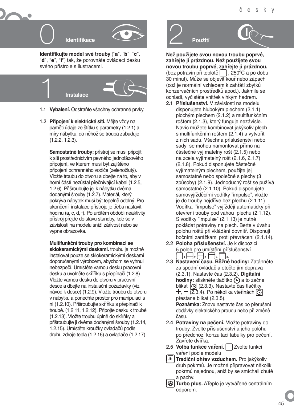 Fagor 6H-185AN User Manual | Page 47 / 86