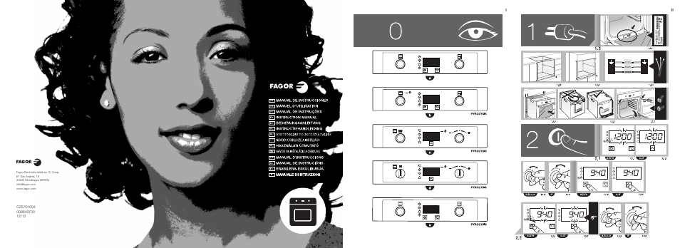 Fagor 6H-755CX User Manual | 114 pages