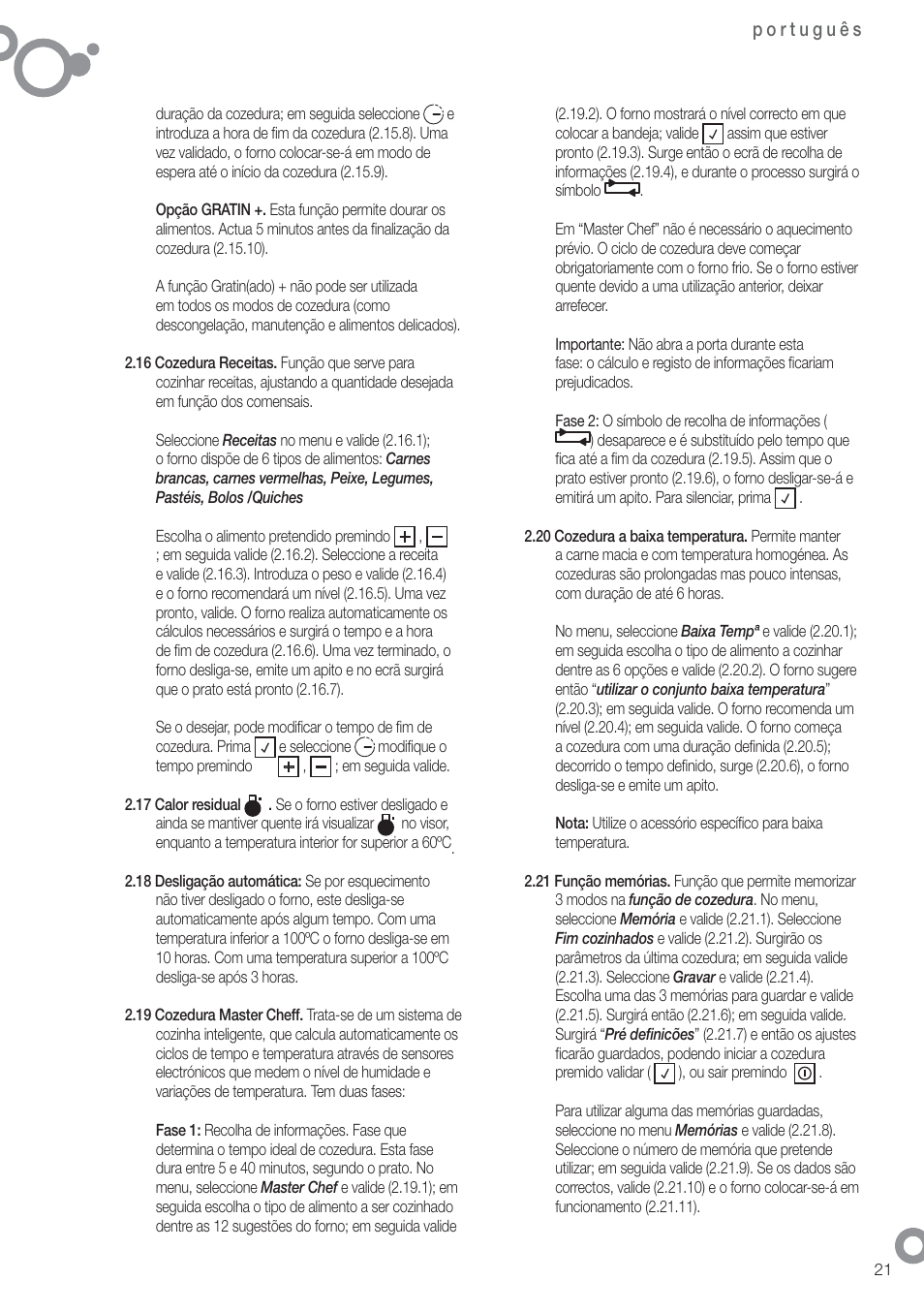 Fagor 6H-880ATCX User Manual | Page 23 / 74