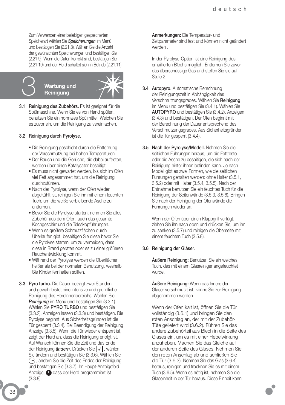 Fagor 6H-880ATCX User Manual | Page 40 / 74