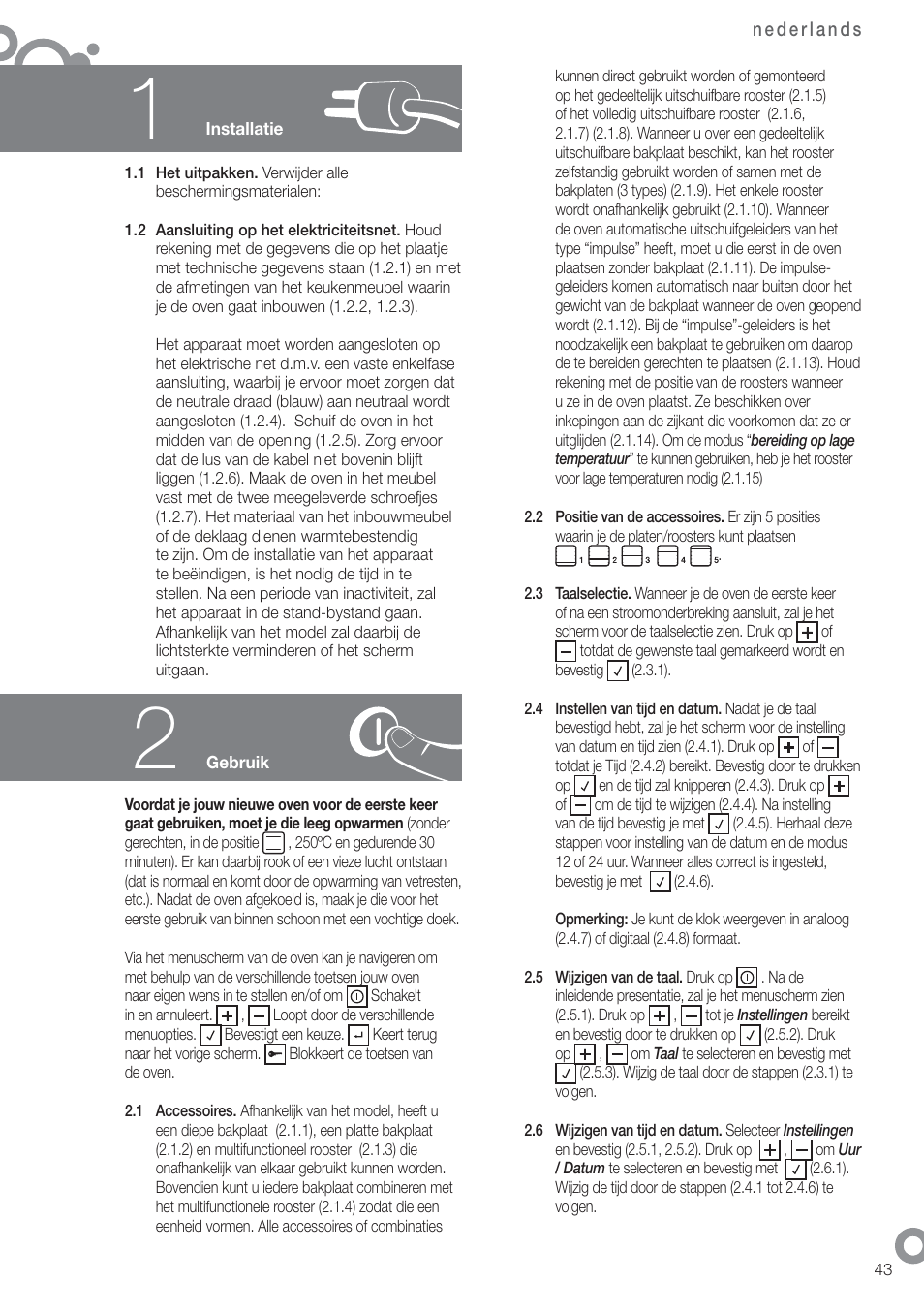 Fagor 6H-880ATCX User Manual | Page 45 / 74