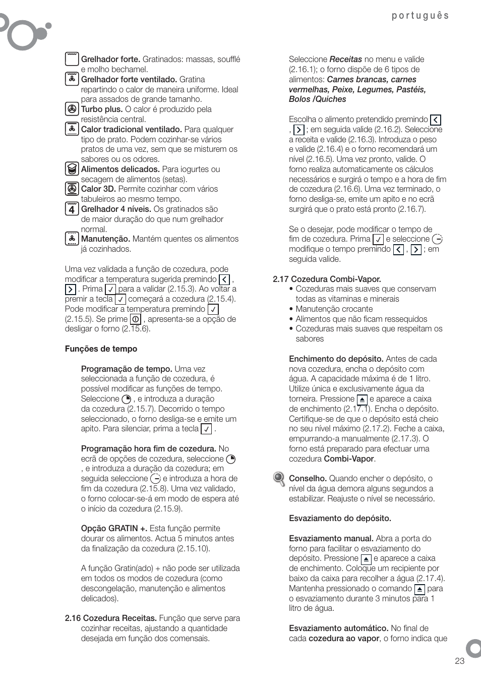 Fagor 6H-876ATCX User Manual | Page 25 / 86