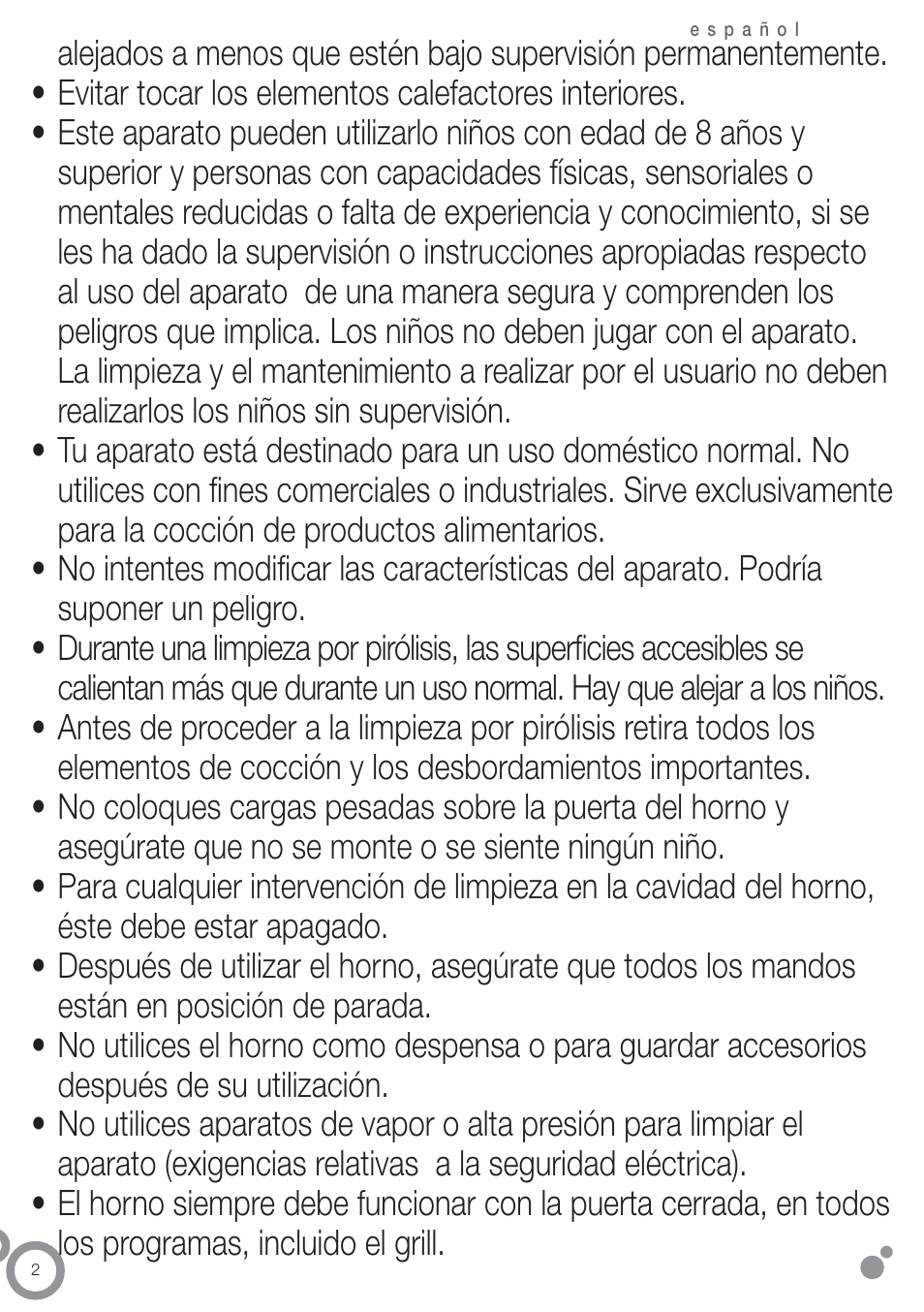 Fagor 6H-876ATCX User Manual | Page 4 / 86