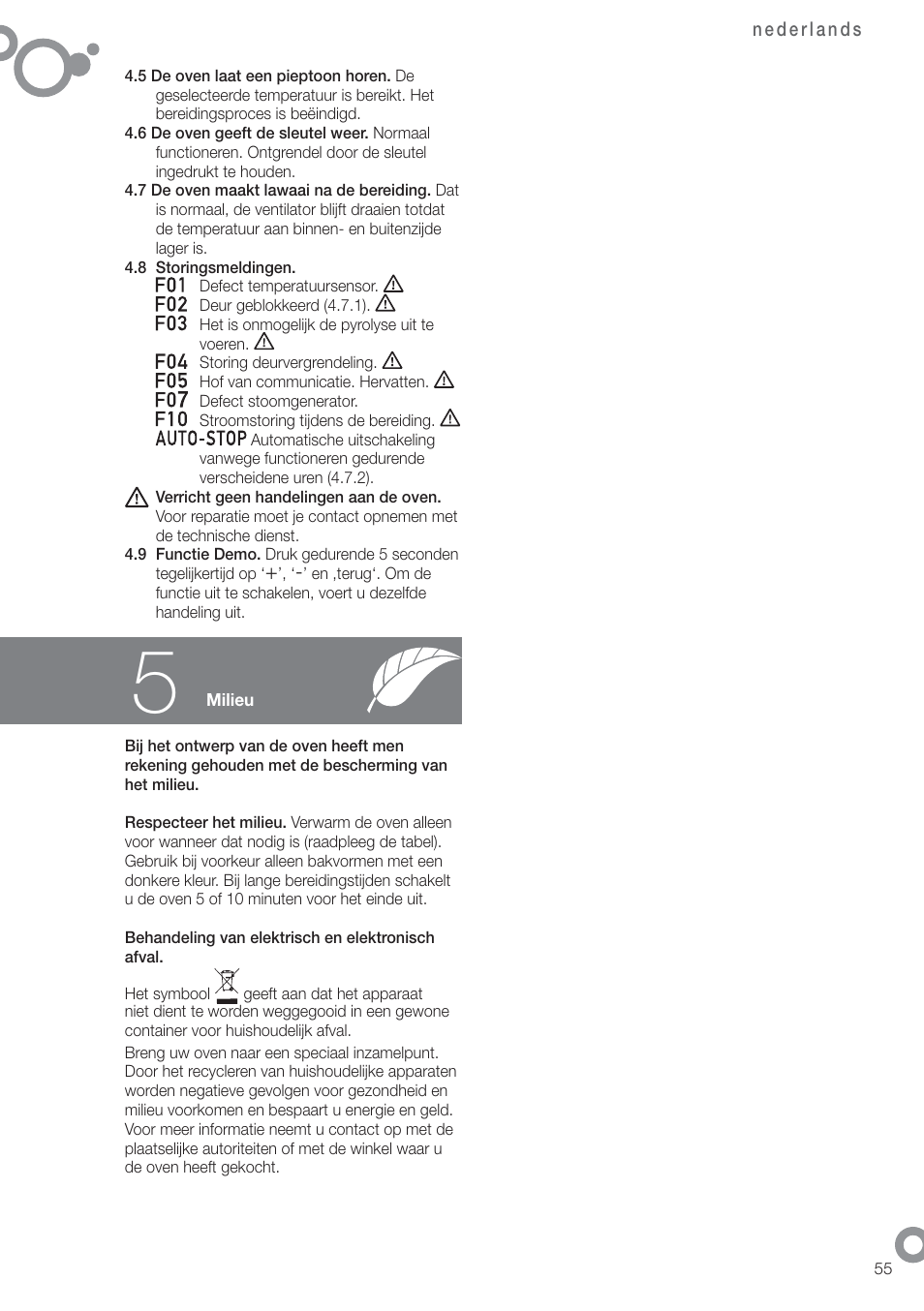 Fagor 6H-876ATCX User Manual | Page 57 / 86