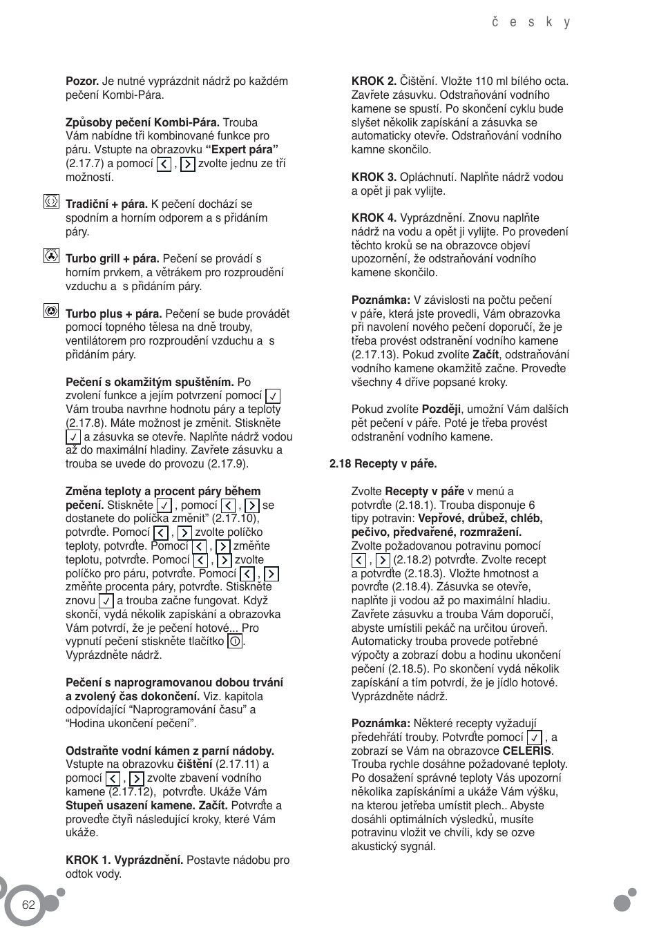 Fagor 6H-876ATCX User Manual | Page 64 / 86