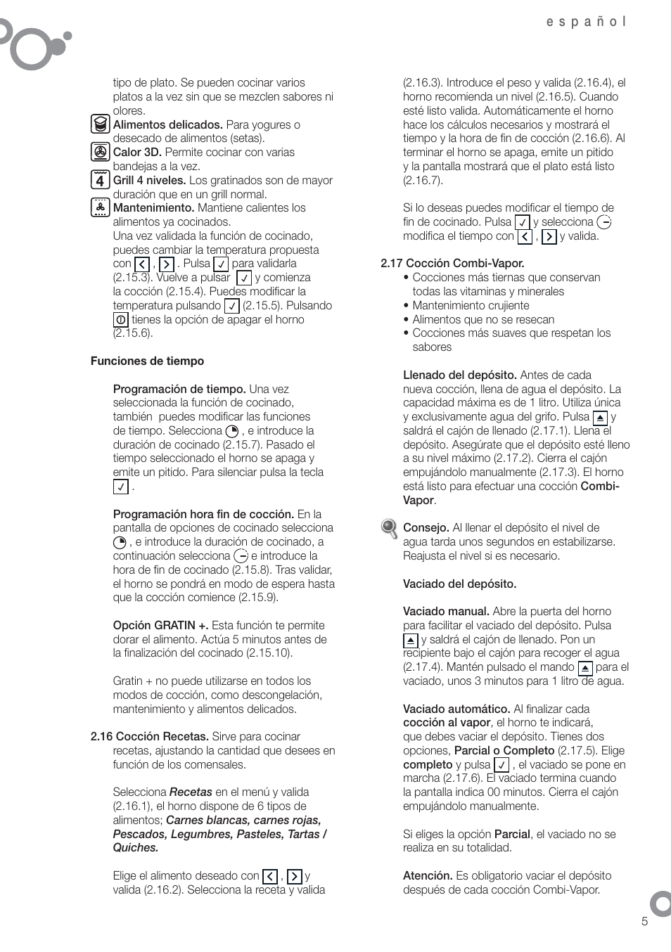 Fagor 6H-876ATCX User Manual | Page 7 / 86