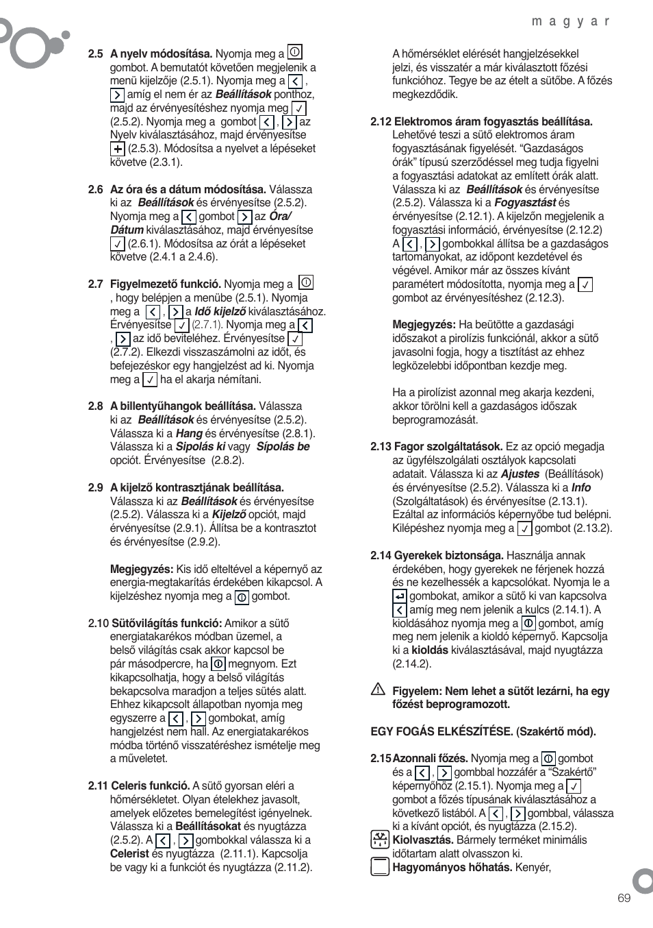 Fagor 6H-876ATCX User Manual | Page 71 / 86