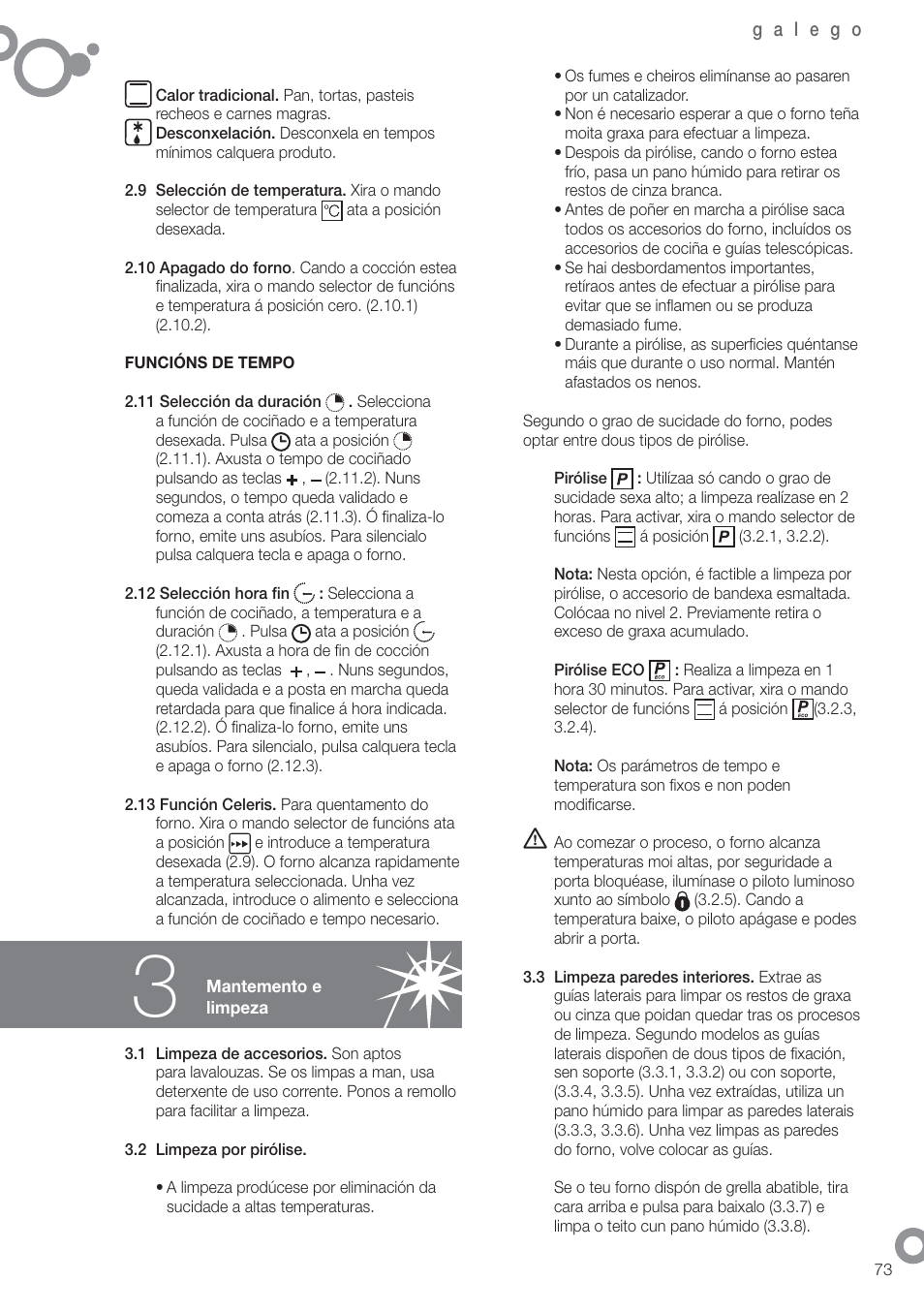 Fagor 6H-750BE User Manual | Page 75 / 86