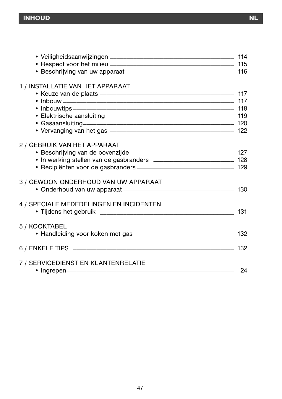 Fagor 2MCF-2GSAXBUT User Manual | Page 47 / 68