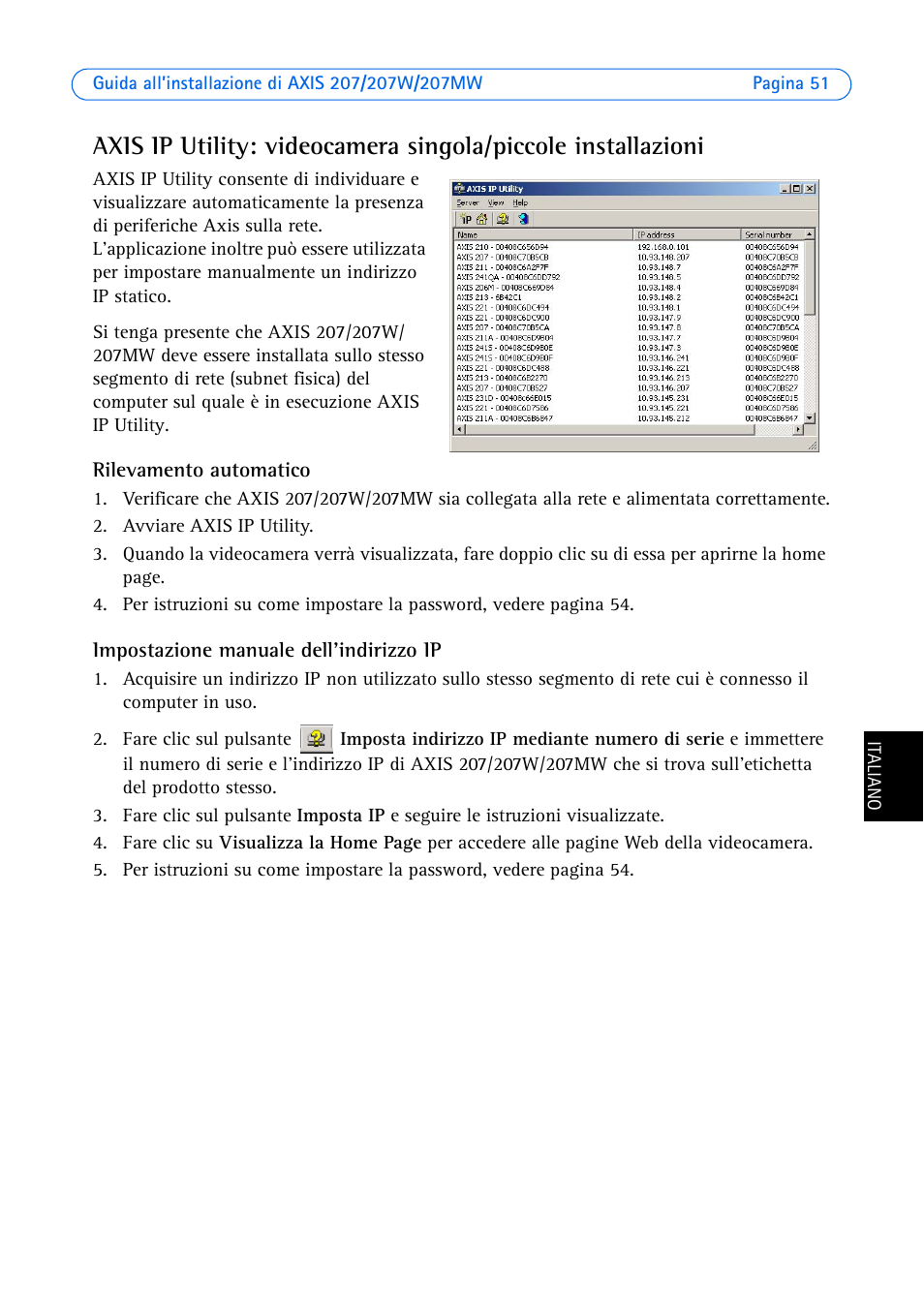 Axis Communications AXIS 207W User Manual | Page 51 / 73