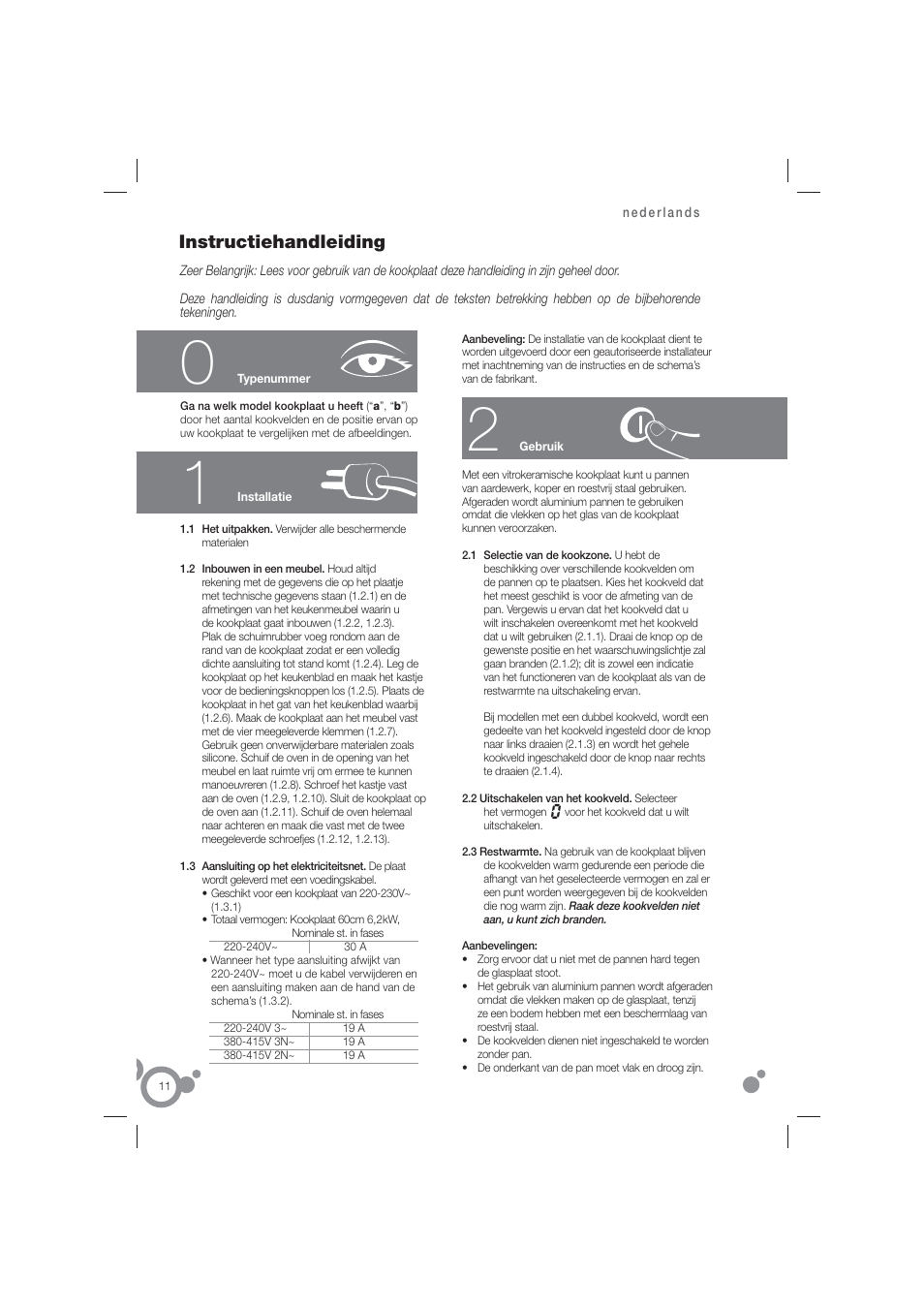 Instructiehandleiding | Fagor 2VFP-400X User Manual | Page 12 / 26