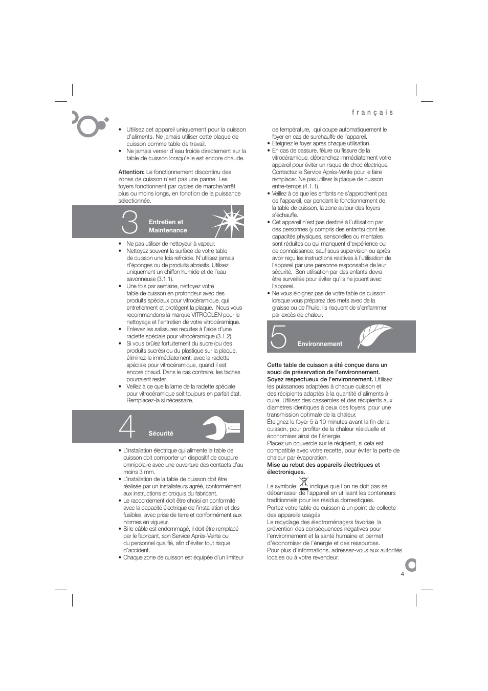 Fagor 2VFP-400X User Manual | Page 5 / 26