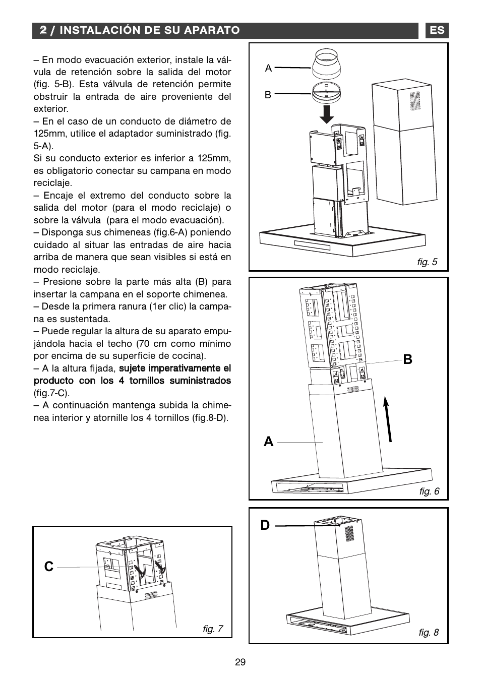 Fagor CFB-1000AIX User Manual | Page 29 / 76