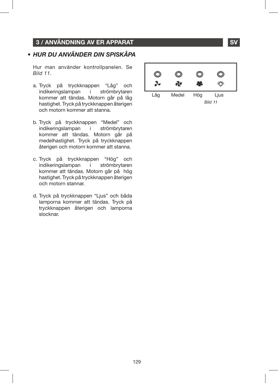 Fagor 9CFV92IX User Manual | Page 129 / 144