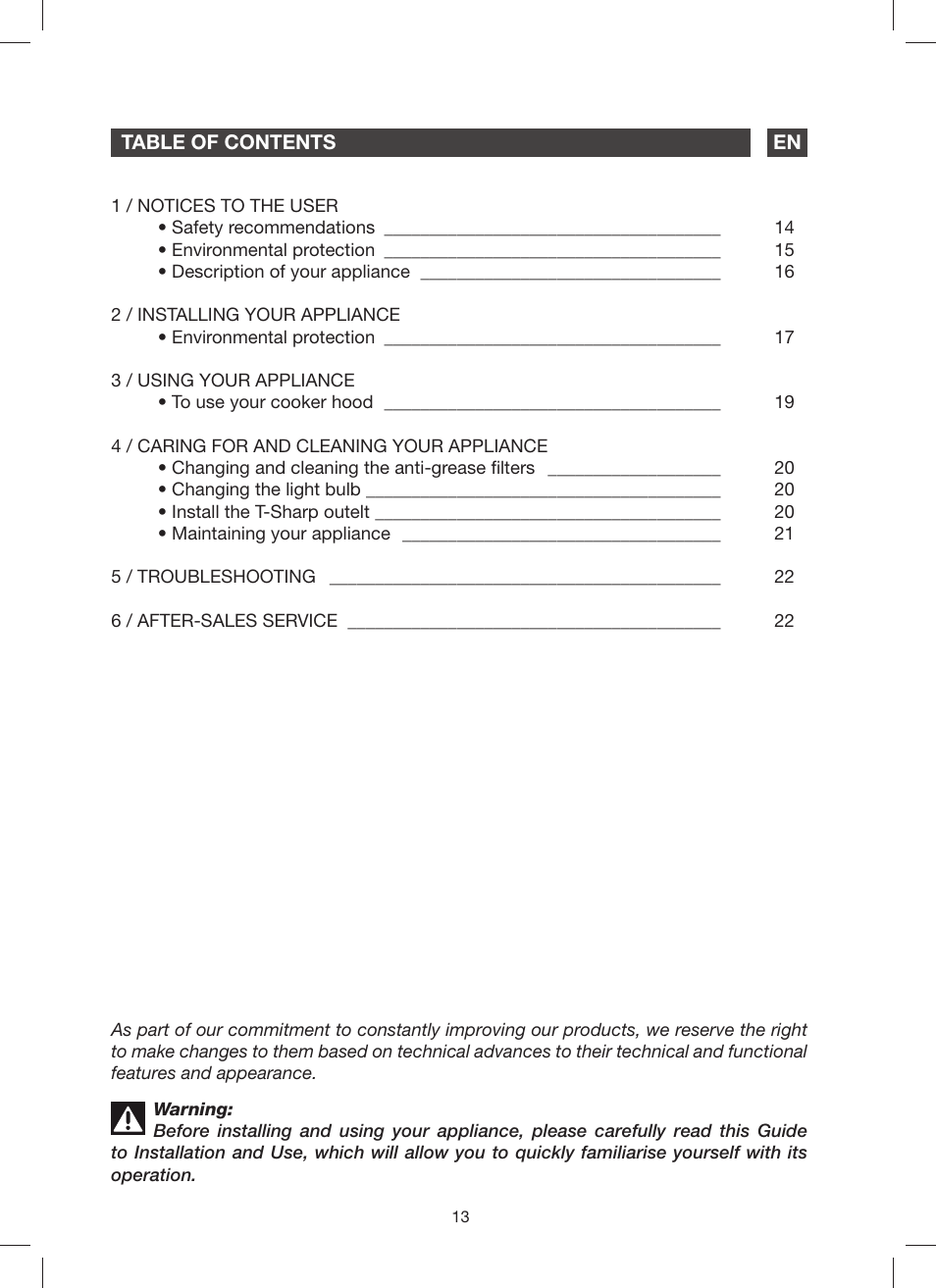 Fagor 9CFV92IX User Manual | Page 13 / 144