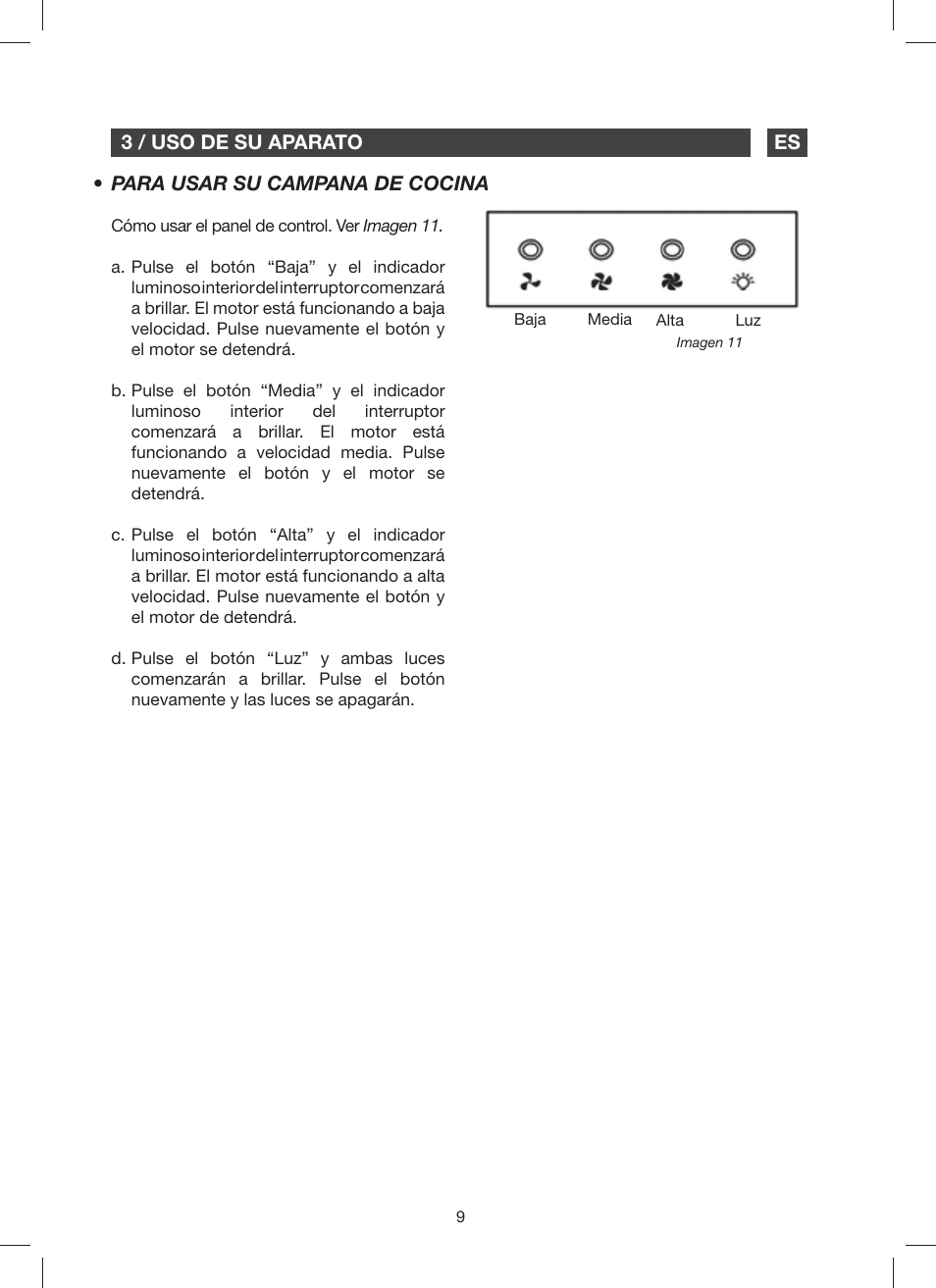 Fagor 9CFV92IX User Manual | Page 9 / 144