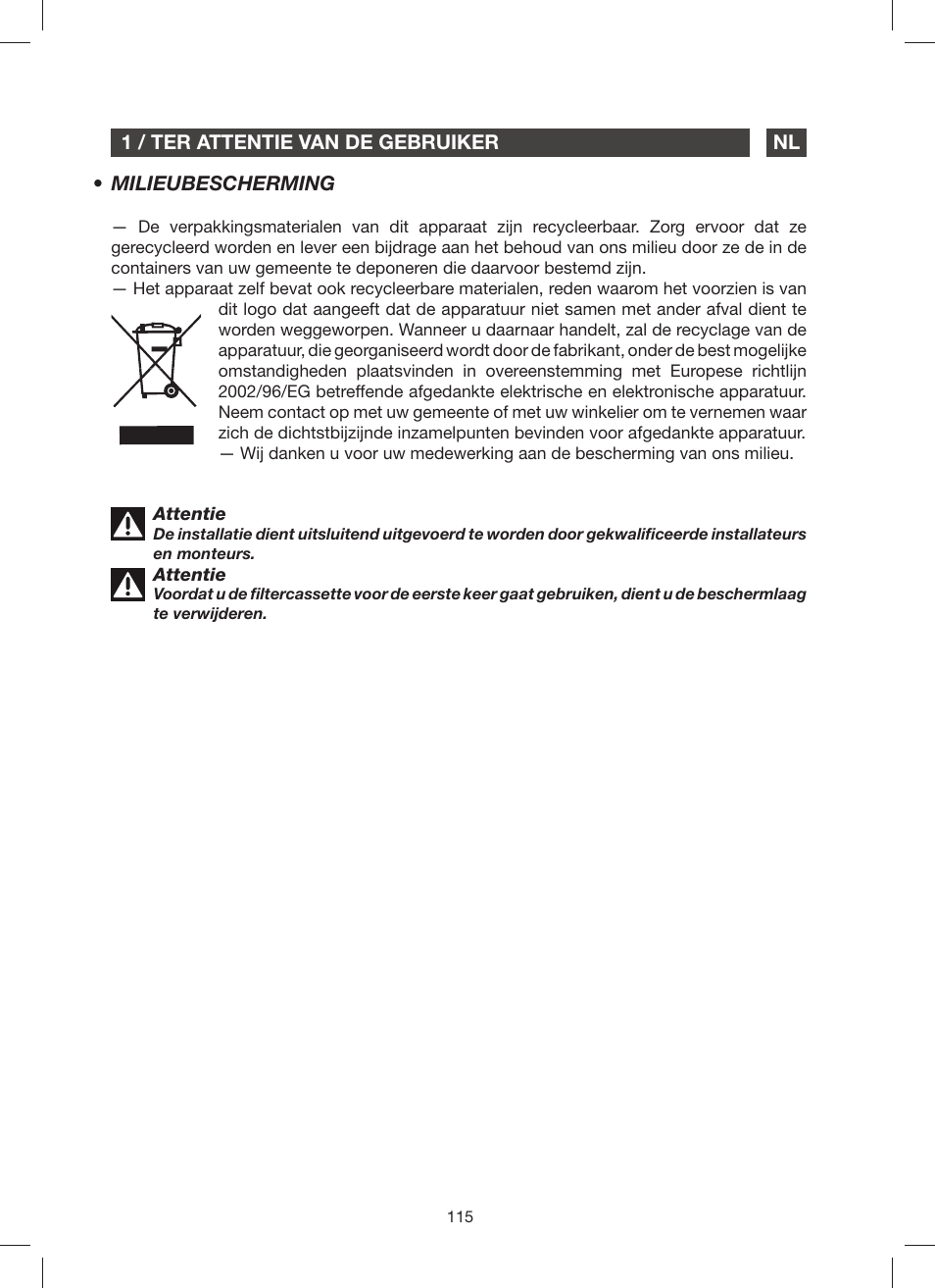 Fagor 9CFM60N User Manual | Page 115 / 144