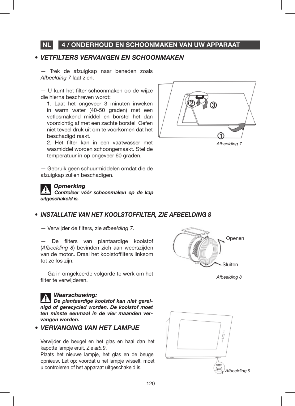 Fagor 9CFM60N User Manual | Page 120 / 144