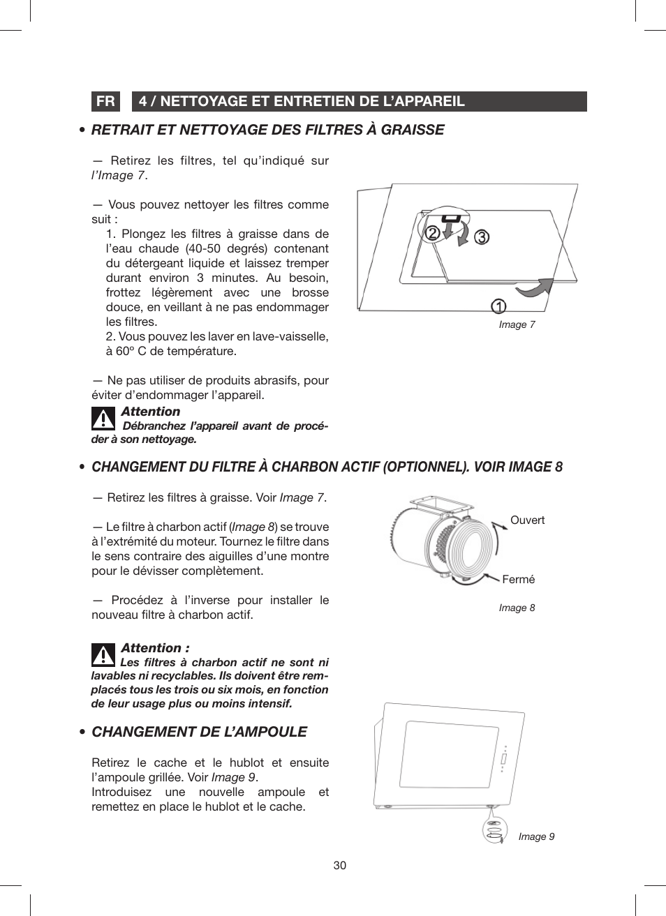 Fagor 9CFM60N User Manual | Page 30 / 144