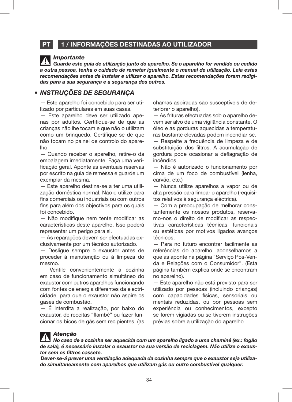 Fagor 9CFM60N User Manual | Page 34 / 144