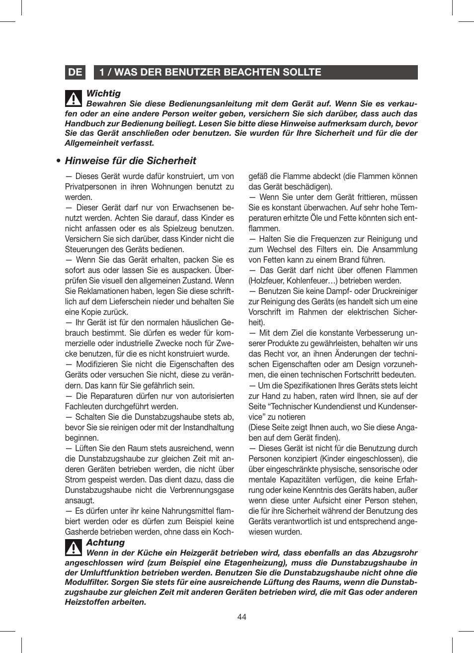 Fagor 9CFM60N User Manual | Page 44 / 144