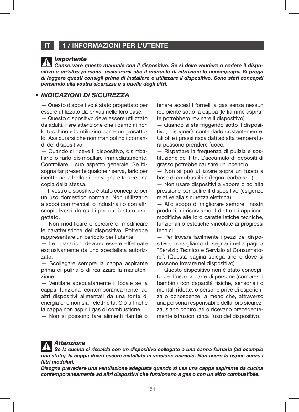 Fagor 9CFM60N User Manual | Page 54 / 144