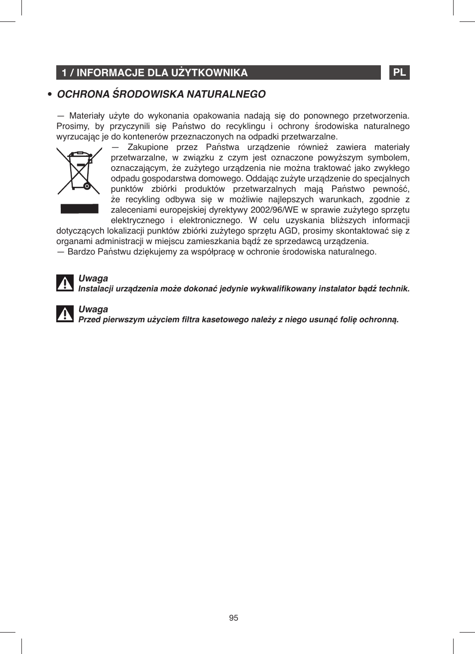 Fagor 9CFM60N User Manual | Page 95 / 144