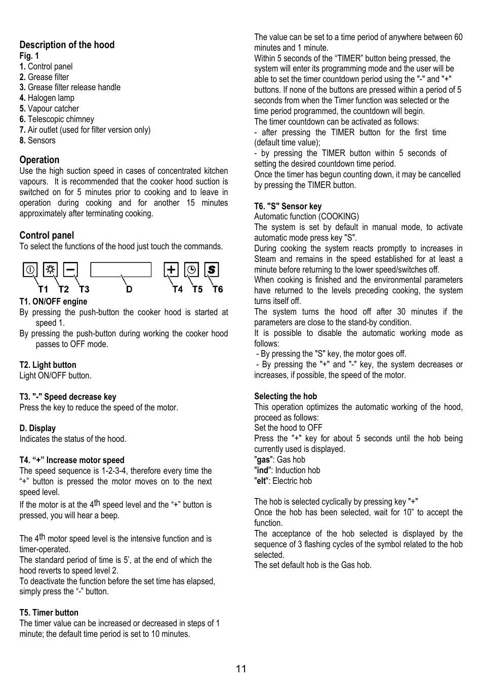 Fagor CFB-90AX User Manual | Page 11 / 64