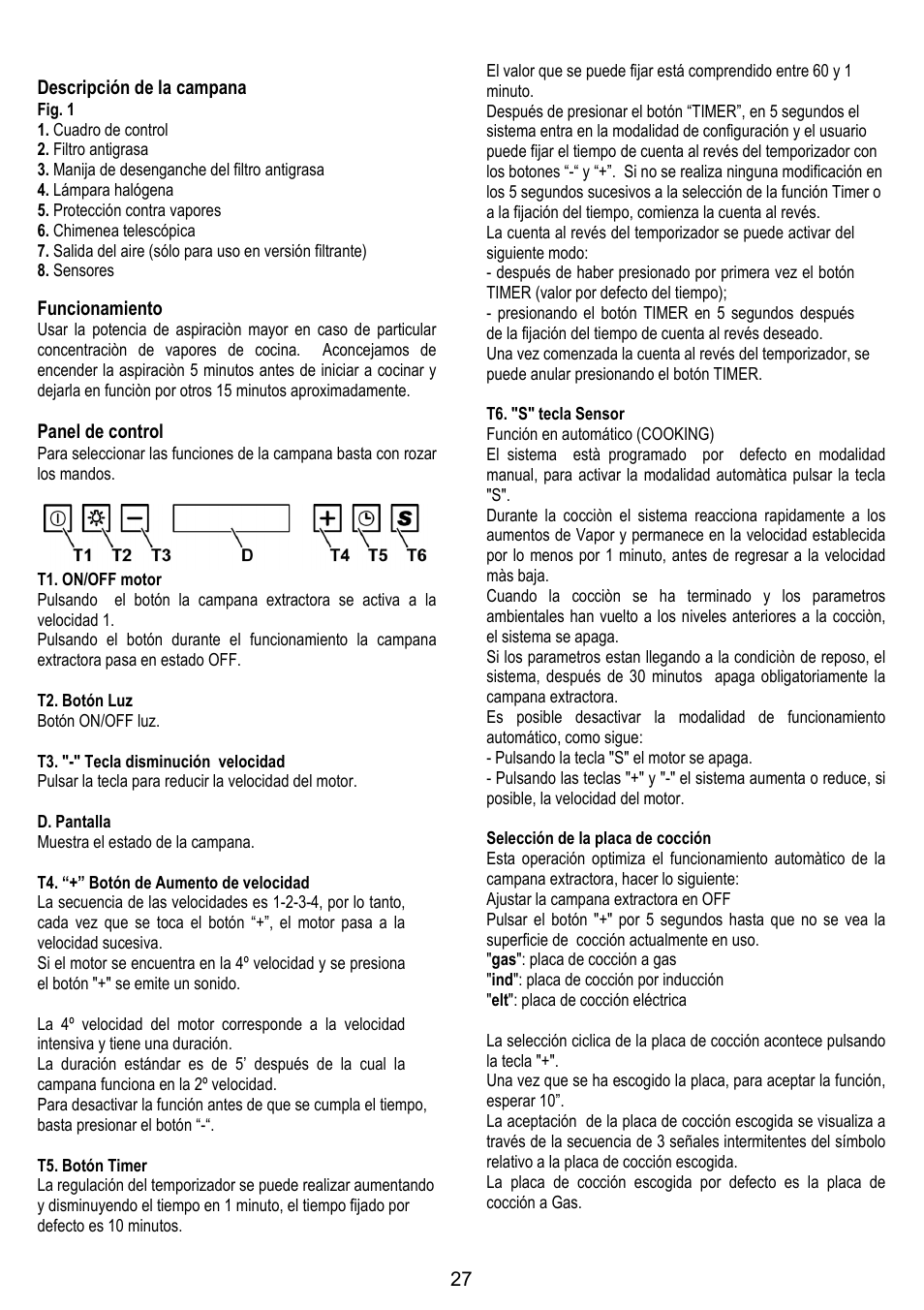 Fagor CFB-90AX User Manual | Page 27 / 64