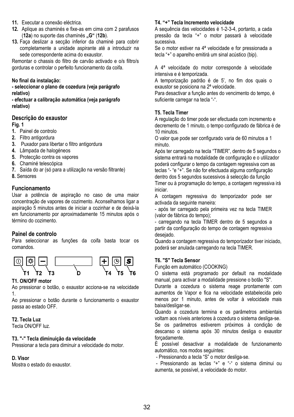 Fagor CFB-90AX User Manual | Page 32 / 64