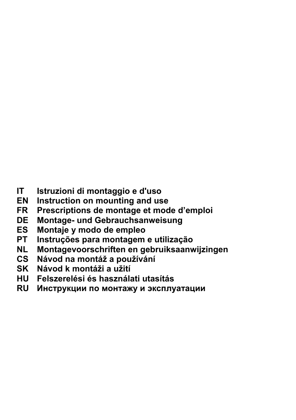 Fagor CFP-60AX User Manual | 40 pages