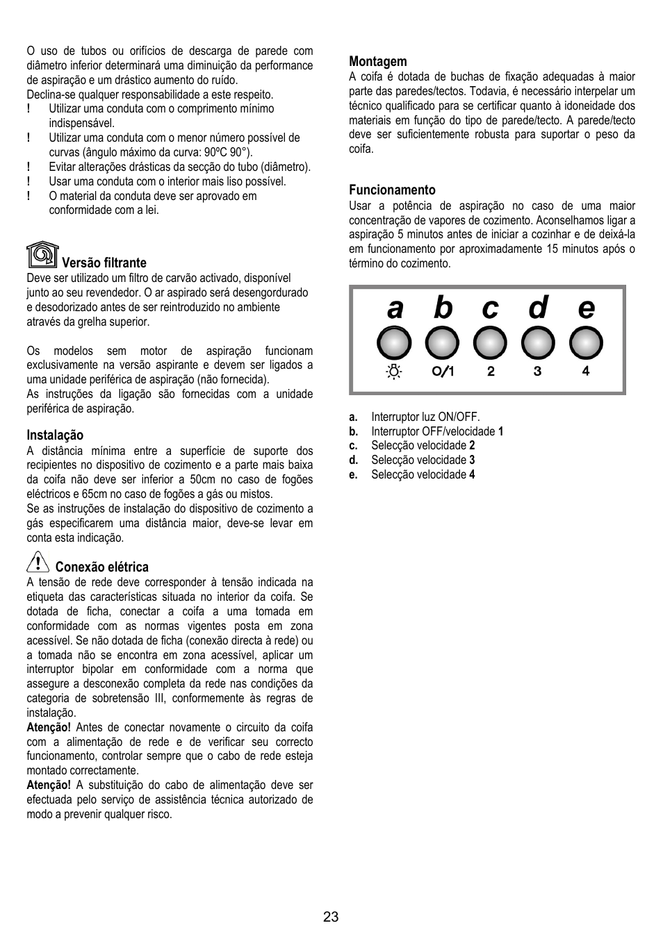 Fagor CFP-60AX User Manual | Page 23 / 40