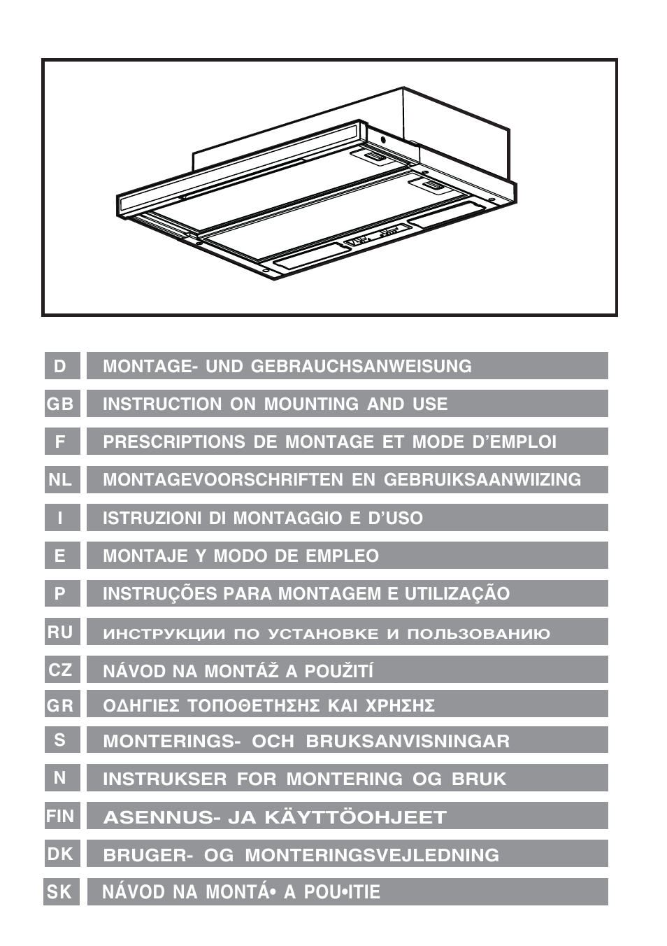 Fagor AF3-647N User Manual | 40 pages