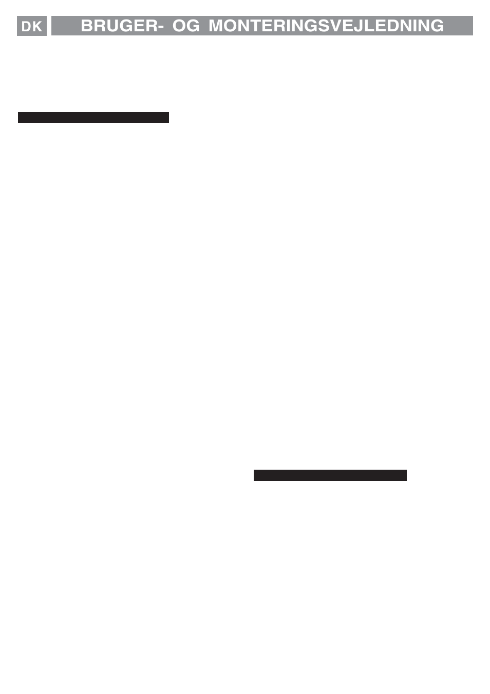 Bruger- og monteringsvejledning | Fagor AF3-647N User Manual | Page 34 / 40