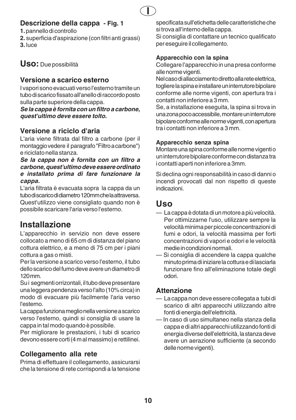 Installazione | Fagor AF2-627IX User Manual | Page 10 / 20