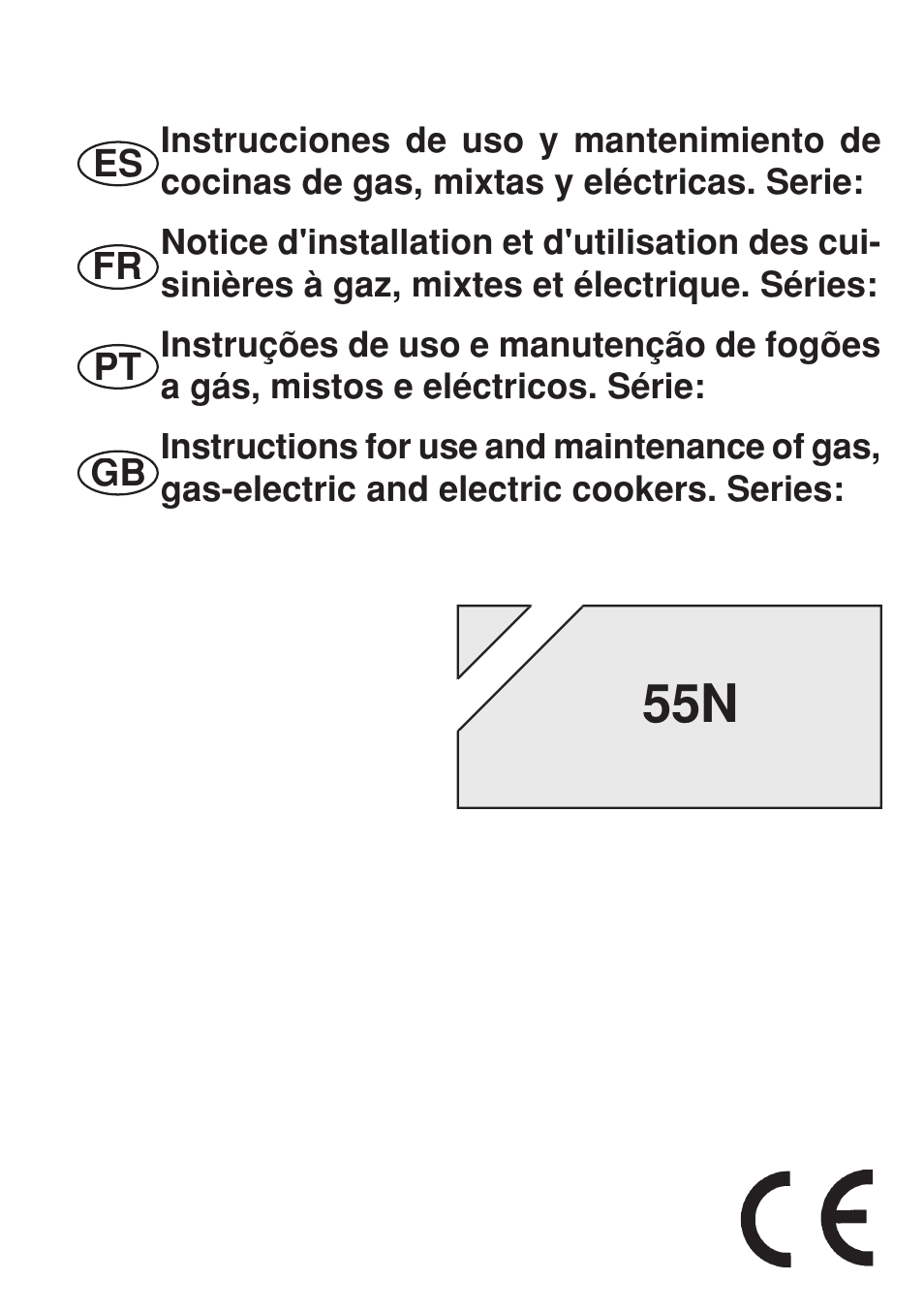 Fagor 3CF-540SI BUT User Manual | 48 pages